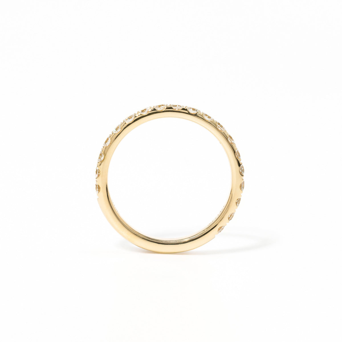 Full view of Gianna 3/4 Eternity band