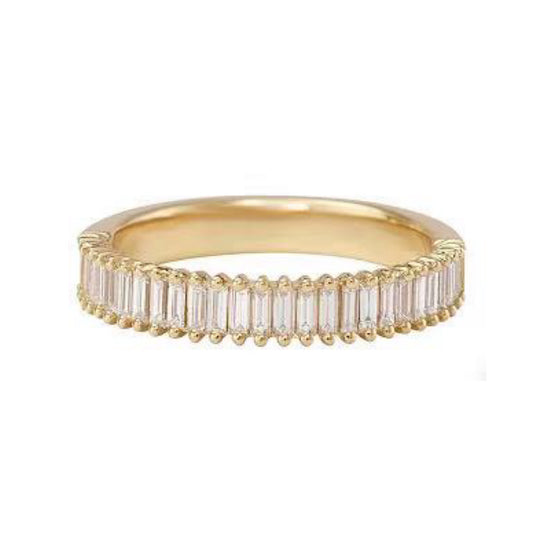 Custom Order Deposit -Emerald Cut Lab Diamond Ring