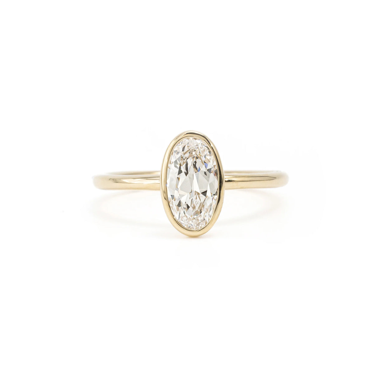 Custom Order Deposit- 1ct Oval Cut Lab Diamond Ring