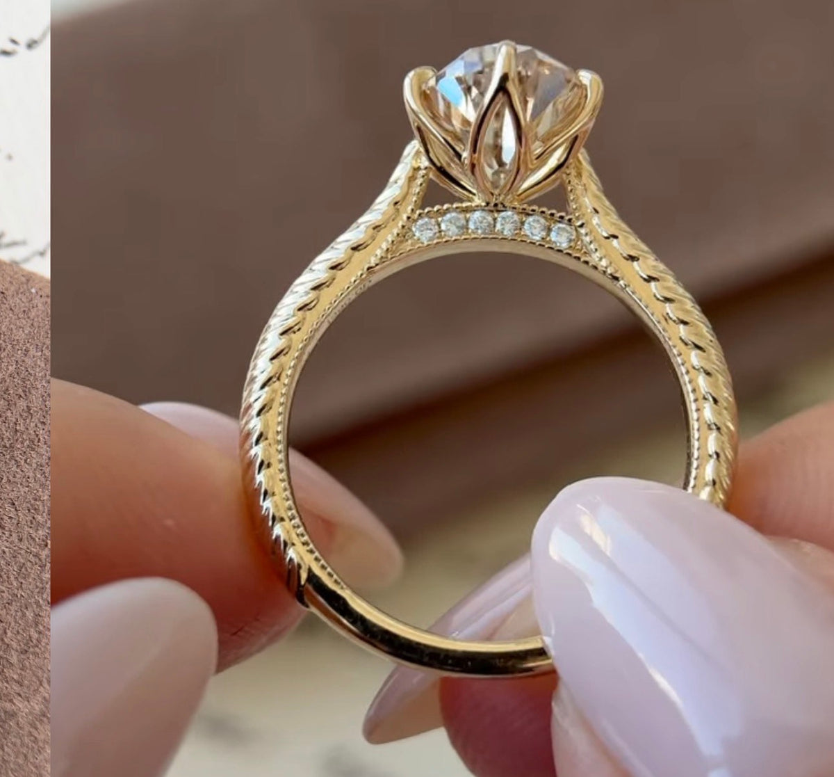 Custom Order Deposit- 3ct Emerald Cut Lab Diamond Ring