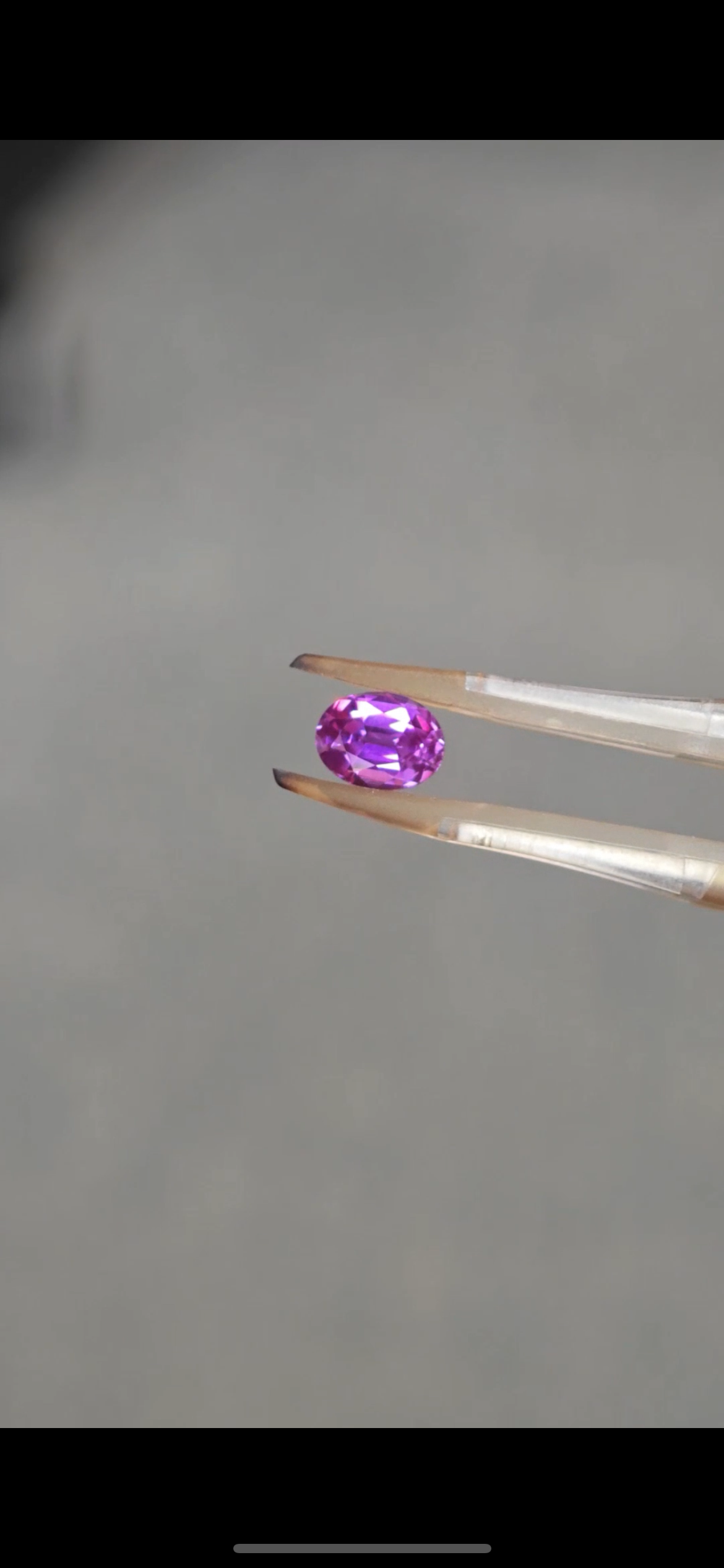 Custom Order Deposit - 1.67ct Purple Gemstone Chain Ring