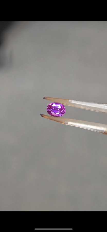 Custom Order Deposit - 1.67ct Purple Gemstone Chain Ring