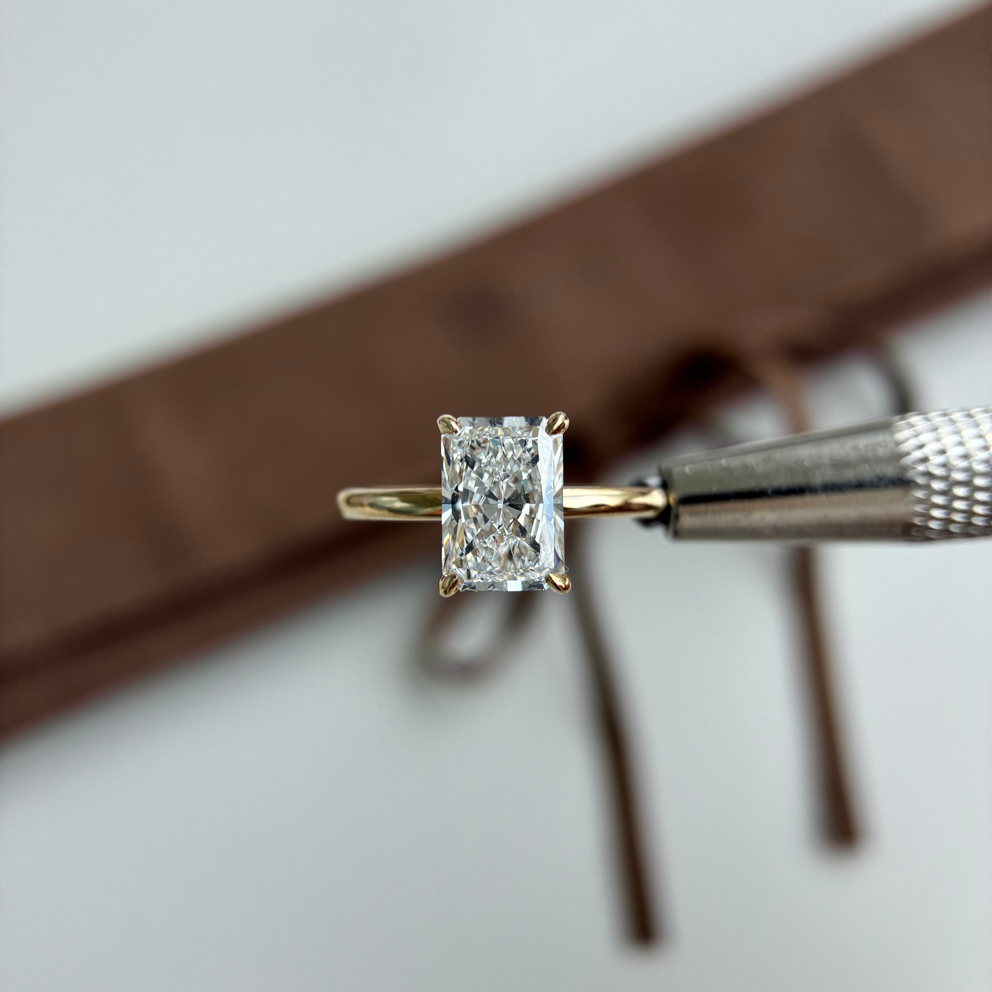 Nora-2.07ct Radiant Cut Lab Grown Diamond Ring