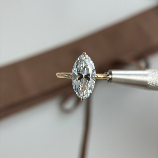 Belle-3.03ct Oval Cut Lab Grown Diamond Ring