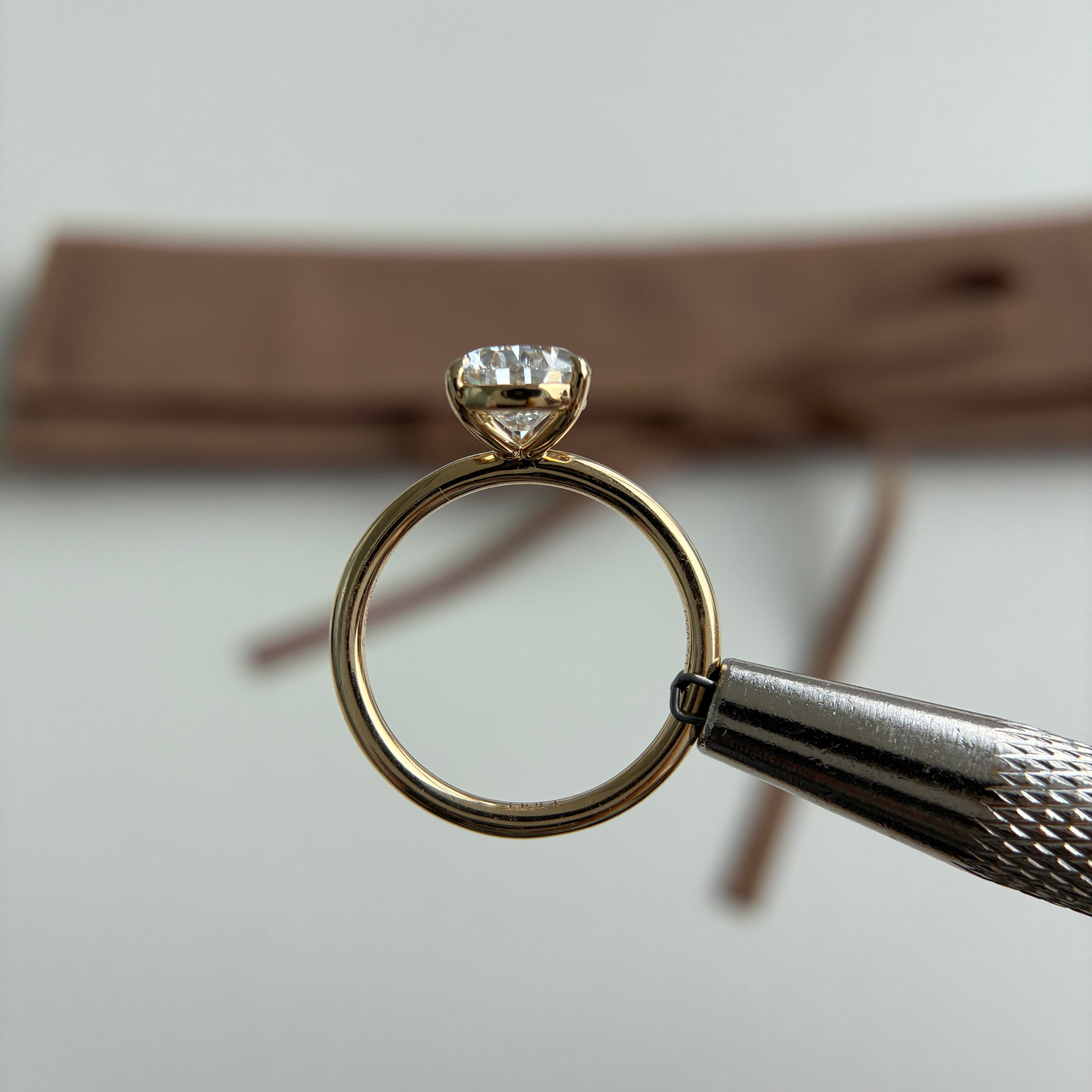 Hannah-2.09ct Pear Cut Lab Grown Diamond Ring