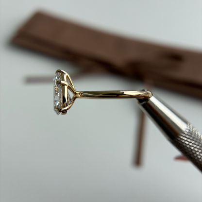 Hannah-2.09ct Pear Cut Lab Grown Diamond Ring