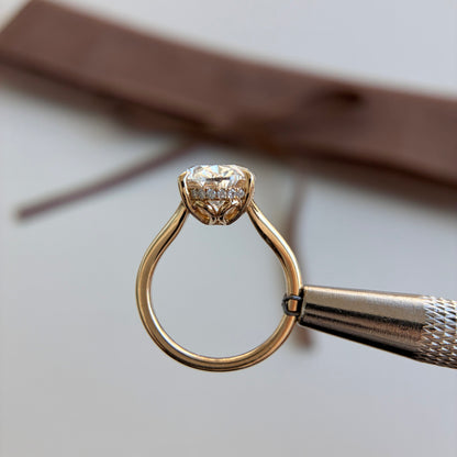 Eloise-5.18ct Oval Lab Grown Diamond Engagement Ring
