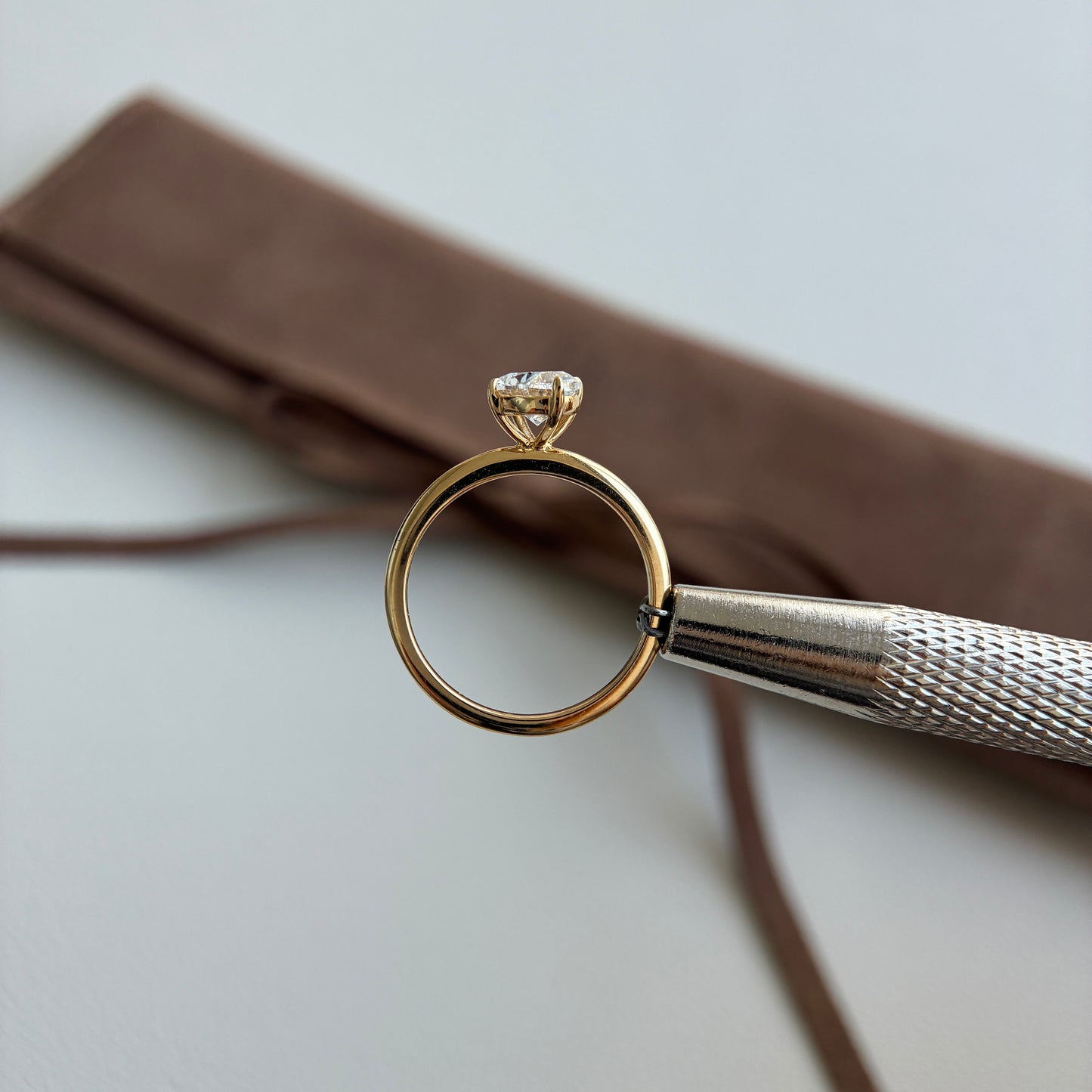 Aria-1ct Oval Cut Lab Grown Diamond Ring