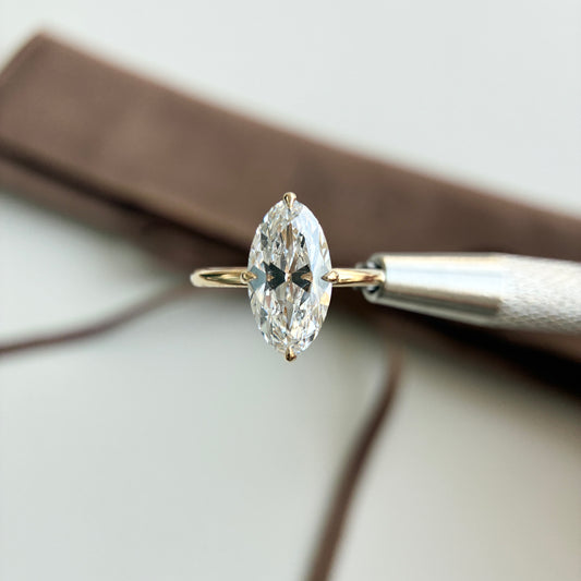 Belle-3.03ct Oval Cut Lab Grown Diamond Ring