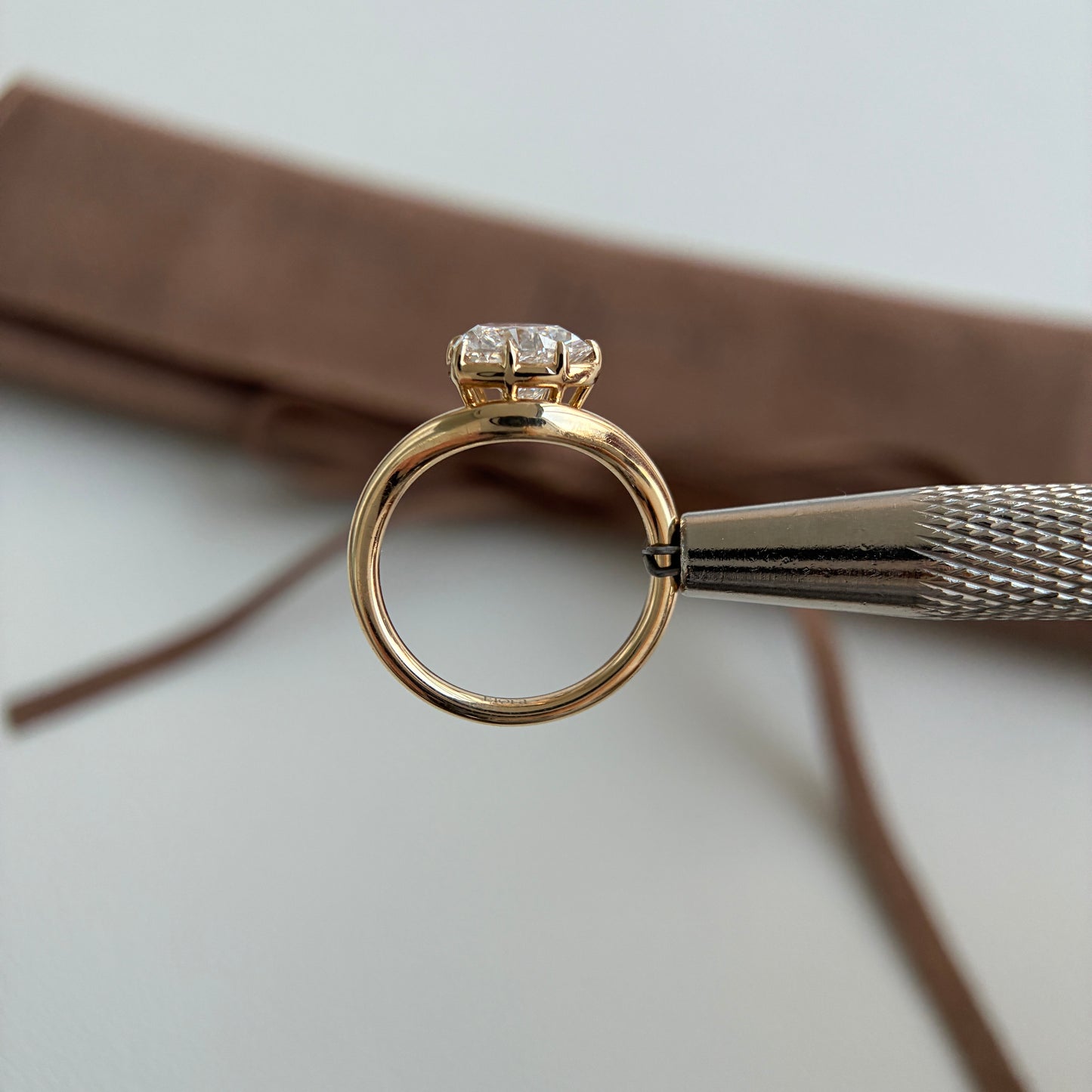 Wave-2.03ct Heart Cut Lab Grown Diamond Ring