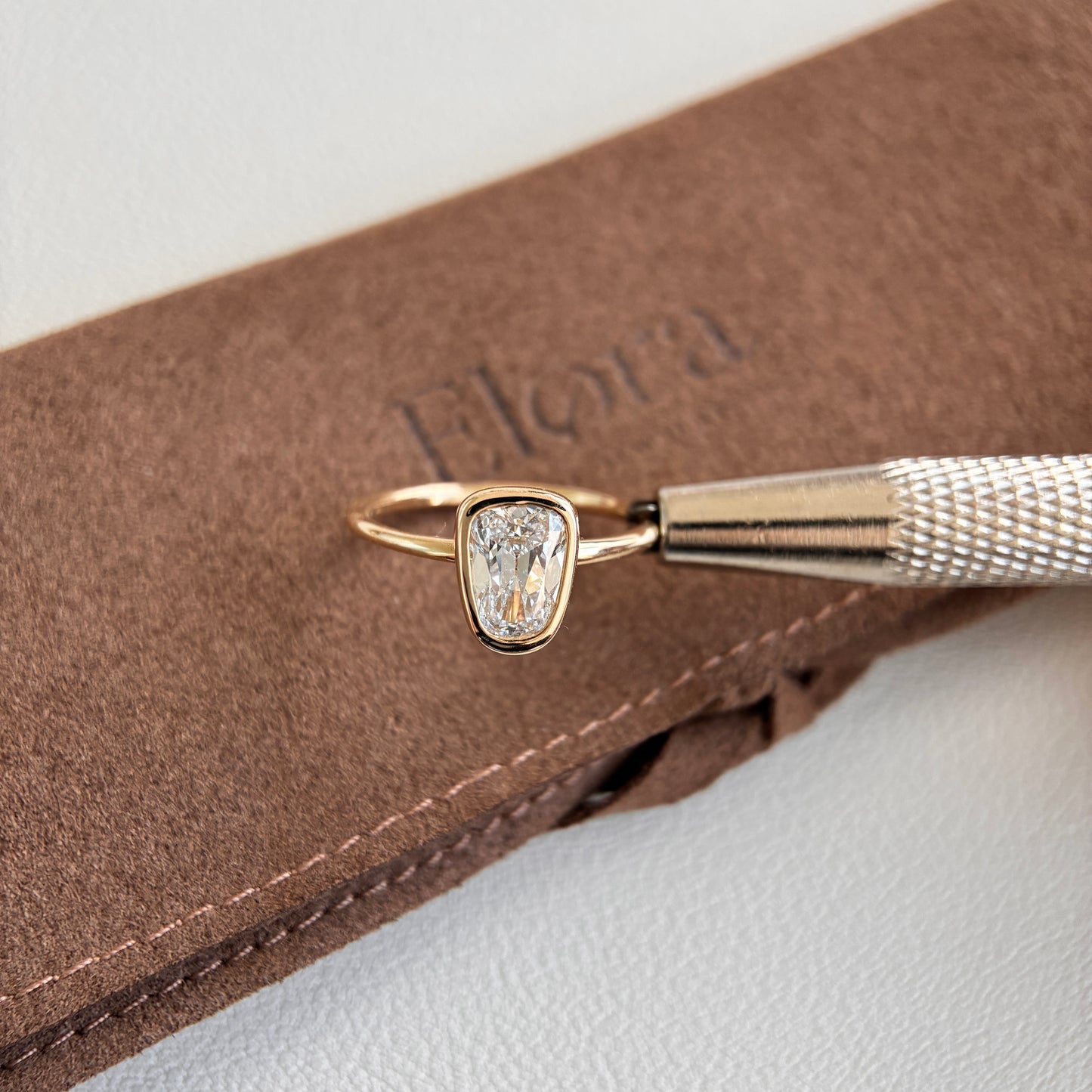 Emma-1.08ct Old European Cut Lab Grown Diamond Ring