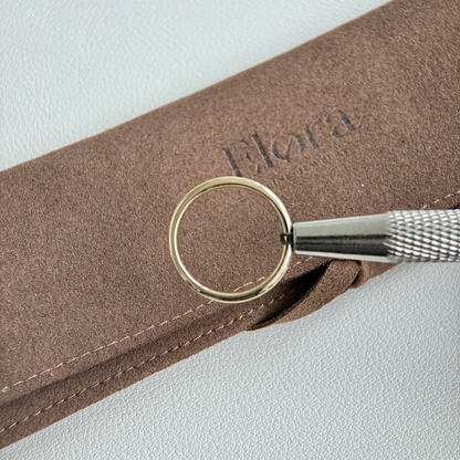 Ella – Eternity-Ehering aus Gelbgold