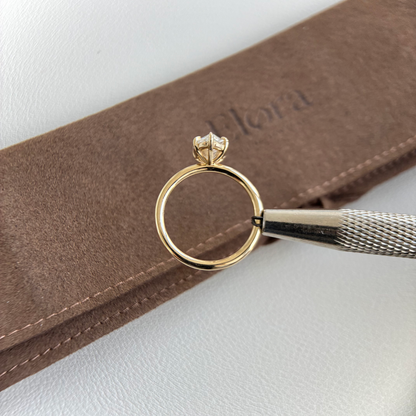 Elena-2.02ct Marquise-Diamantring aus dem Labor