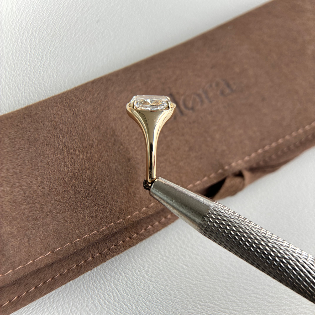 Ellie-2.03ct Cushion Cut Lab Grown Diamond Ring