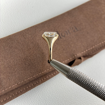 Ellie-2.03ct Cushion Cut Lab Grown Diamond Ring