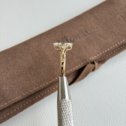 Lottie-Marquise Cut Lab Grown Diamant Pinky Ring