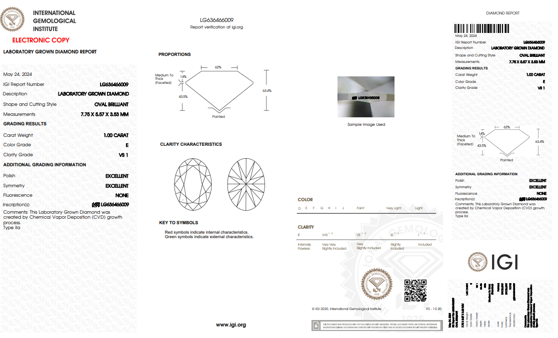 Aria-1ct Oval Cut Lab Grown Diamond Ring