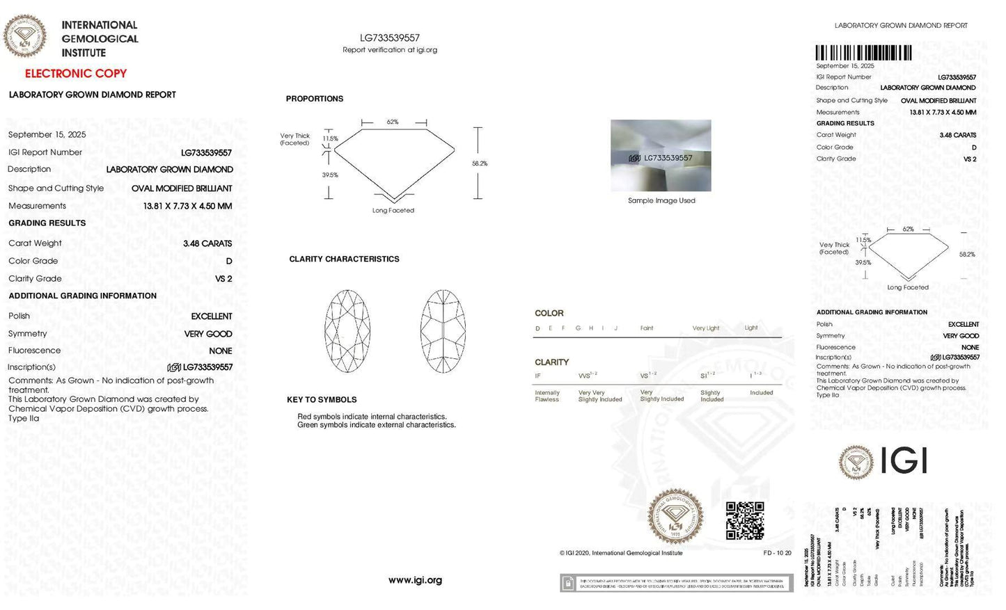 Celeste-Moval Cut Lab Grown Diamant Verlobungsring