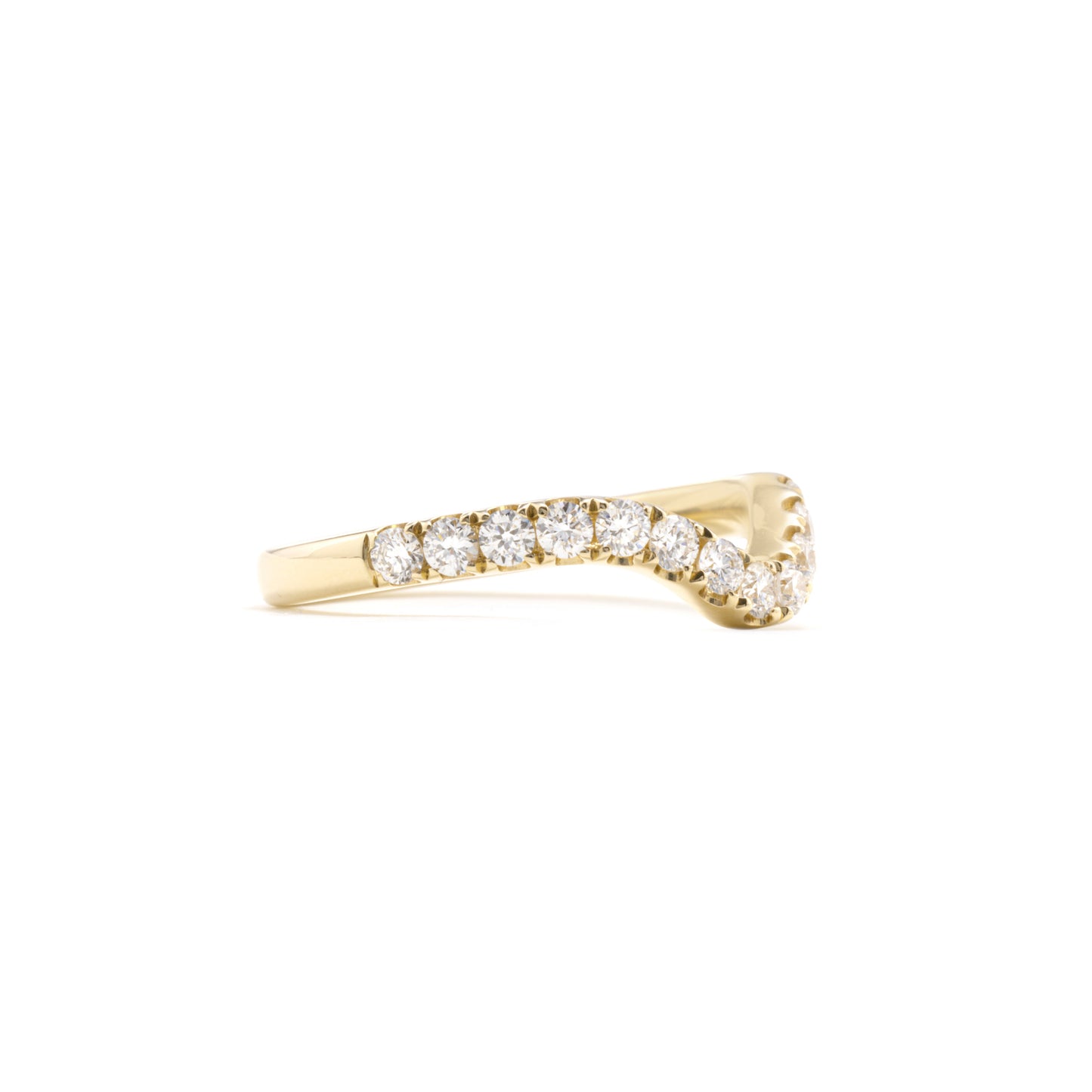 Sienna-Round Cut Lab Grown Diamond Tennis Ring