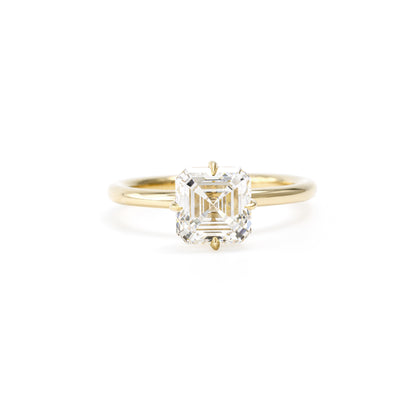 Luca-Asscher Cut Lab Grown Diamond Ring, Rings