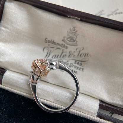 Alaia - Pink Marquise Cut Lab Grown Diamond Ring