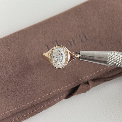 Ellie-2.03ct Cushion Cut Lab Grown Diamond Ring
